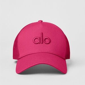 Pink Alo Trucker Hat